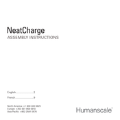 Humanscale NeatCharge Instructions D'assemblage