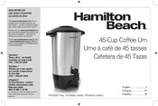 Hamilton Beach A29 Mode D'emploi