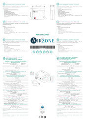 Airzone AZAI6KNX2MD4 Manuel D'instructions