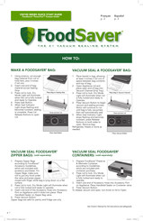 FoodSaver VS0100 Serie Guide De Démarrage Rapide