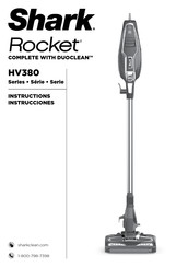 shark Rocket HV380 Série Instructions