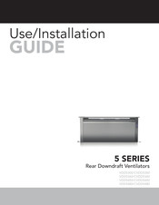 Viking Range VDD5360 Guide D'installation