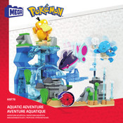 Mega Construx Pokemon AQUATIC ADVENTURE HXF79 Manuel D'instructions