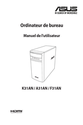 Asus K31AN Manuel De L'utilisateur