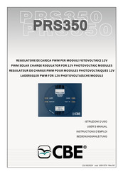 CBE PRS350 Instructions D'emploi