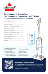 Bissell CROSSWAVE OMNIFIND 3967 Serie Mode D'emploi