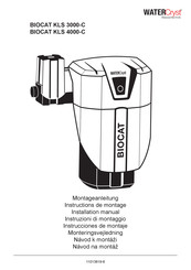 WATERcryst BIOCAT KLS 3000-C Instructions De Montage