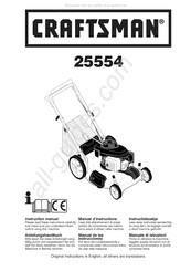 Craftsman 25554 Manuel D'instructions