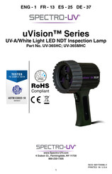 Spectro-UV UV-365HC Mode D'emploi