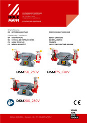 Holzmann Maschinen DSM150 Mode D'emploi