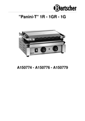 Bartscher Panini-T 1R Manuel D'utilisation