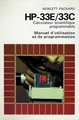 Hewlett Packard HP-33E Manuel D'utilisation Et De Programmation