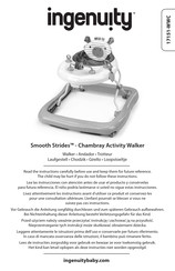 ingenuity Smooth Strides Chambray Activity Walker 17151-WWC Mode D'emploi