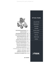 Stiga PARK PRESTIGE Guide D'installation