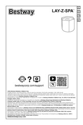 Bestway LAY-Z-SPA Mode D'emploi