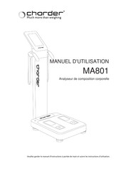 Charder MA801 Manuel D'utilisation