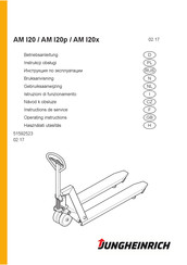 Jungheinrich AM I20x Instructions De Service