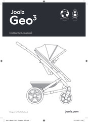 Joolz Geo 3 Manuel D'instructions