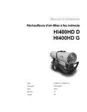 Wacker Neuson HI400HD D Manuel D'utilisation