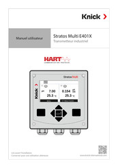 Knick Stratos Multi E401X Manuel Utilisateur