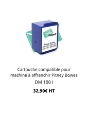 Pitney Bowes DM220i Notice D'utilisation