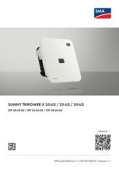 SMA SUNNY TRIPOWER X 20-US Notice Résumée