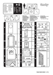Smoby Life Garden House Manuel D'instructions