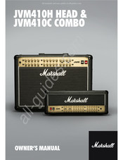 Marshall JVM410H HEAD Manuel Du Propriétaire