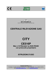 Tecnocontrol CITY CE516P Mode D'emploi