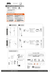 Petzl ASAP LOCK Notice Technique