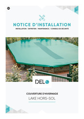 DEL LAKE HORS-SOL Notice D'installation