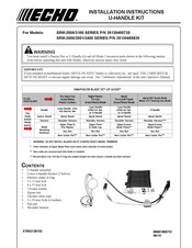 Echo SRM-3400 Instructions D'installation