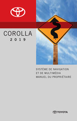 Toyota COROLLA 2019 Manuel Du Propriétaire