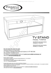 Pinnacle Design TV19703 Instructions De Montage