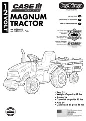 Peg-Perego Case IH Magnum Tractor Utilisation Et Entretien