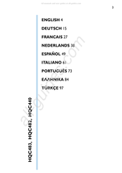 Philips EASYSTYLER HQC 440/00 Mode D'emploi