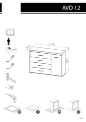 Baumax AVO 12 Instructions De Montage