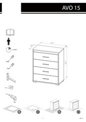 Baumax AVO 15 Instructions De Montage