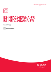 Sharp ES-NFA014DWNA-FR Manuel De L'utilisateur
