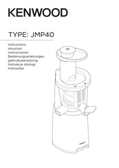 Kenwood JMP40 Manuel D'instructions