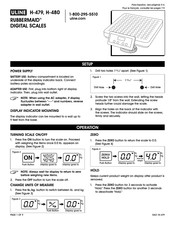 Uline RUBBERMAID 4010 Mode D'emploi