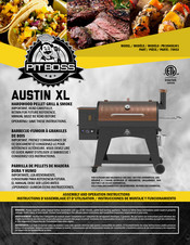 Pit Boss AUSTIN XL Instructions D'assemblage Et D'utilisation