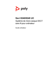 Poly Savi 8245 UC Guide Utilisateur