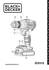 Black & Decker BDKH18 Mode D'emploi