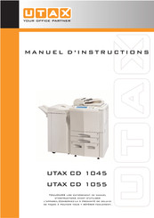 Utax CD 1045 Manuel D'instructions