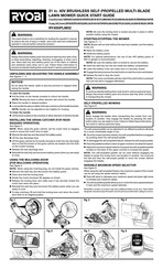 Ryobi RY40HPLM02K2 Guide De Démarrage Rapide