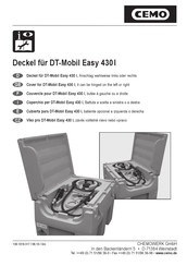 CEMO DT-Mobil Easy 430 l Mode D'emploi