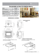 Regency Alterra Ci1150CSA Mode D'emploi