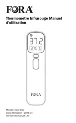 Fora AOJ-20A Manuel D'utilisation