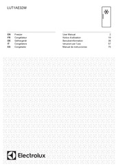 Electrolux LUT1AE32W Notice D'utilisation